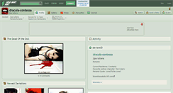 Desktop Screenshot of dracula-contessa.deviantart.com