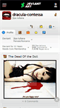 Mobile Screenshot of dracula-contessa.deviantart.com