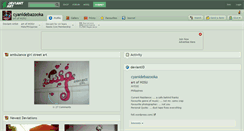 Desktop Screenshot of cyanidebazooka.deviantart.com