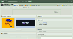 Desktop Screenshot of humfleet15122.deviantart.com