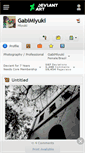 Mobile Screenshot of gabimiyuki.deviantart.com
