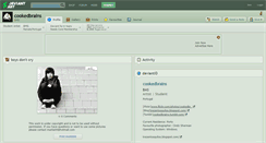 Desktop Screenshot of cookedbrains.deviantart.com