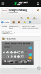 Mobile Screenshot of designworkseg.deviantart.com