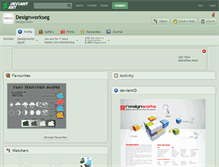 Tablet Screenshot of designworkseg.deviantart.com
