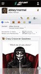 Mobile Screenshot of abbey1normal.deviantart.com
