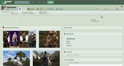 Desktop Screenshot of darkleone.deviantart.com