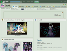 Tablet Screenshot of ciscoql.deviantart.com