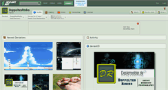 Desktop Screenshot of doppeltesrisiko.deviantart.com