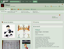 Tablet Screenshot of fcbrawl.deviantart.com