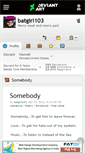 Mobile Screenshot of batgirl103.deviantart.com