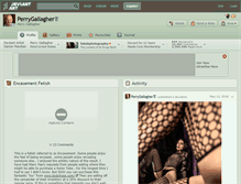 Tablet Screenshot of perrygallagher.deviantart.com
