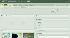 Desktop Screenshot of liudna.deviantart.com