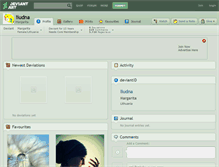 Tablet Screenshot of liudna.deviantart.com