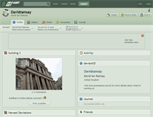 Tablet Screenshot of davidramsay.deviantart.com