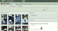 Desktop Screenshot of illith-anthonar.deviantart.com