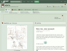 Tablet Screenshot of elfy016.deviantart.com