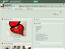 Tablet Screenshot of essepunto.deviantart.com