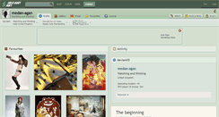 Desktop Screenshot of medan-agan.deviantart.com