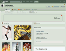 Tablet Screenshot of medan-agan.deviantart.com