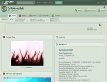 Tablet Screenshot of datommaster.deviantart.com