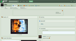 Desktop Screenshot of cifro.deviantart.com