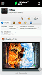 Mobile Screenshot of cifro.deviantart.com