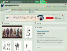Tablet Screenshot of akatsuki-muffinthief.deviantart.com