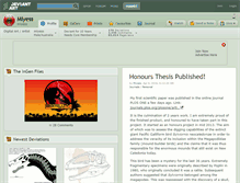 Tablet Screenshot of miyess.deviantart.com