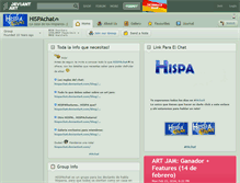 Tablet Screenshot of hispachat.deviantart.com