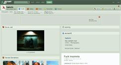Desktop Screenshot of halocin.deviantart.com