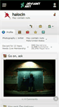 Mobile Screenshot of halocin.deviantart.com