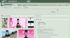 Desktop Screenshot of hotaruokurine.deviantart.com