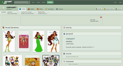 Desktop Screenshot of cramcam1.deviantart.com