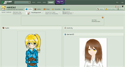 Desktop Screenshot of miki8263.deviantart.com