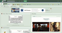 Desktop Screenshot of anteum.deviantart.com