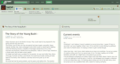 Desktop Screenshot of baphall.deviantart.com