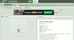 Desktop Screenshot of mooglemaniac.deviantart.com