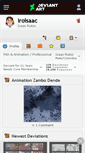 Mobile Screenshot of iroisaac.deviantart.com