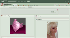 Desktop Screenshot of gothicessence.deviantart.com