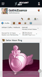 Mobile Screenshot of gothicessence.deviantart.com