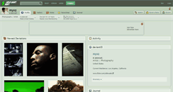 Desktop Screenshot of myxz.deviantart.com