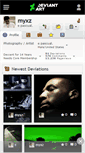 Mobile Screenshot of myxz.deviantart.com
