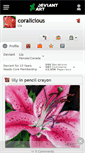 Mobile Screenshot of coralicious.deviantart.com