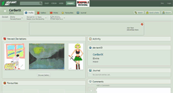 Desktop Screenshot of cerberix.deviantart.com