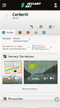 Mobile Screenshot of cerberix.deviantart.com