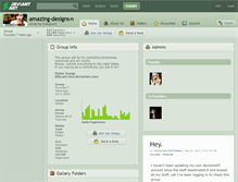 Tablet Screenshot of amazing-designs.deviantart.com