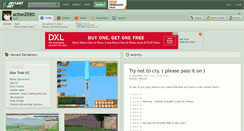 Desktop Screenshot of actionzero.deviantart.com