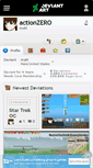 Mobile Screenshot of actionzero.deviantart.com