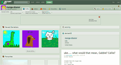 Desktop Screenshot of manga-obsessr.deviantart.com