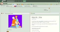 Desktop Screenshot of mewpika.deviantart.com